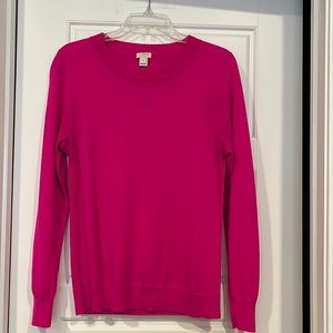 Lightweight merino wool J Crew sweater size M